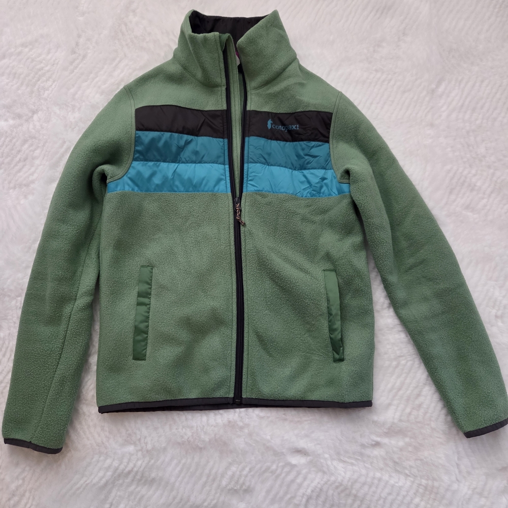 Cotopaxi Sage Green Fleece Jacket